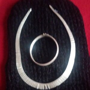 Chic Silver Jewelry Set